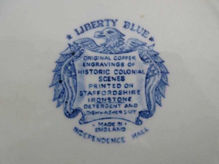 Liberty Blue Dishes Prime Time Auctions, Inc.