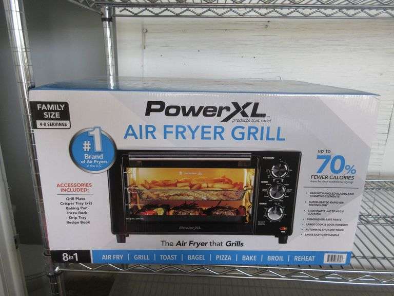 Power XL Air Fryer Grill Prime Time Auctions, Inc.