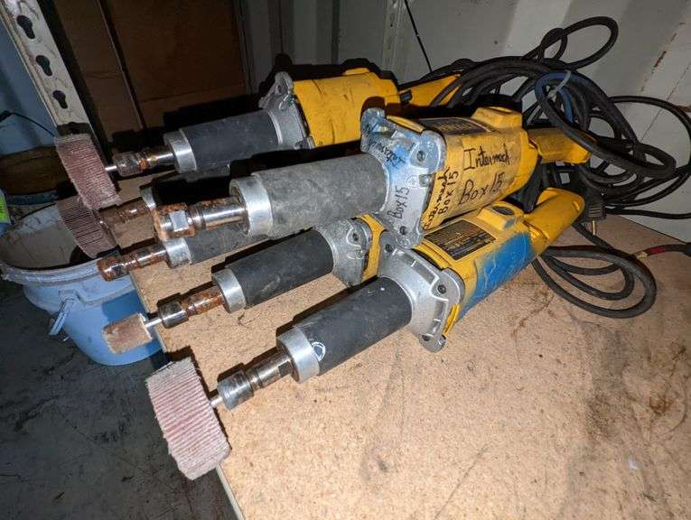 6) DeWalt Die grinders Prime Time Auctions, Inc.