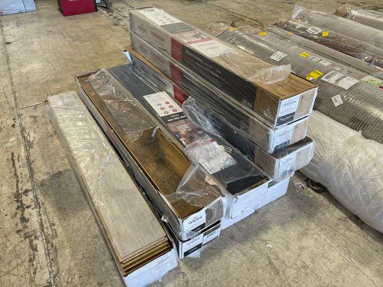 10) Boxes of Mohawk Flooring, Assorted Styles Prime Time Auctions, Inc.