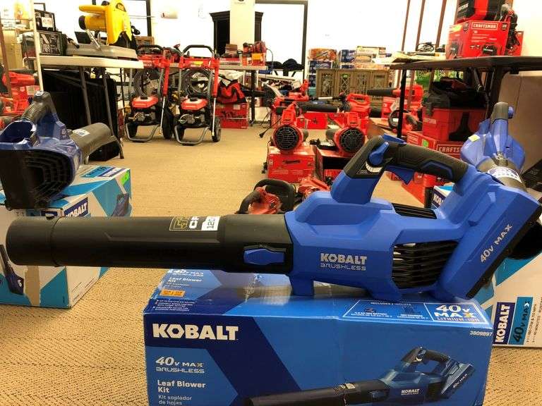 Kobalt Brushless Leaf Blower Prime Time Auctions, Inc.