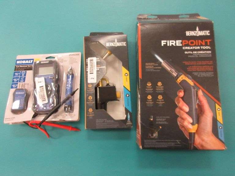 BenzOmatic Creator Tool, Kobalt Electrical Test Kit Prime Time