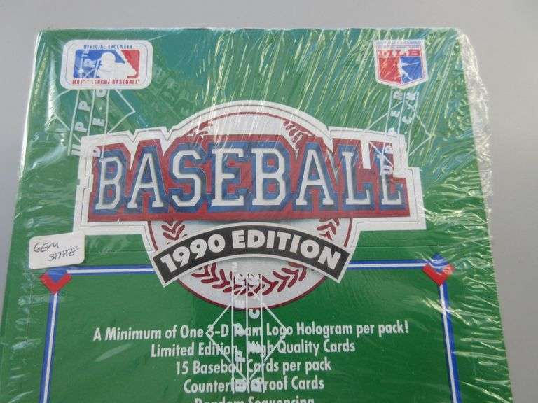 Baseball 1990 Edition Trading Cards Prime Time Auctions, Inc.