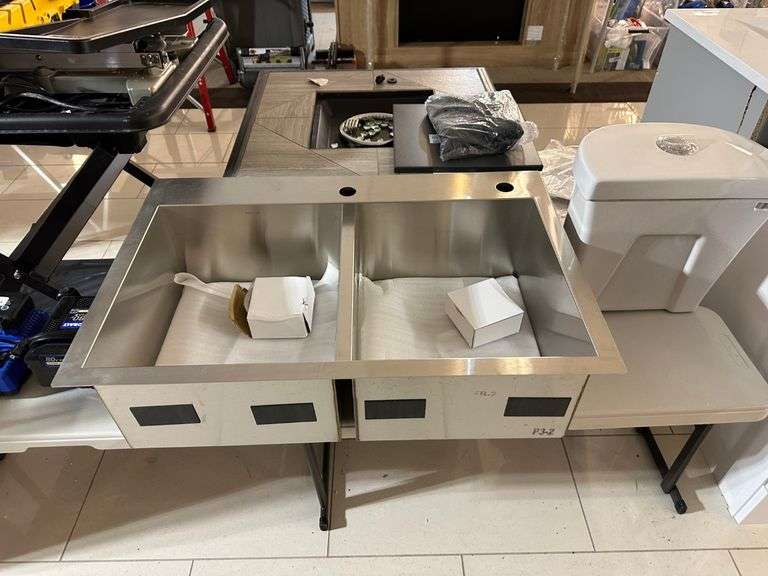 Stainless Steel Sink Insert Prime Time Auctions, Inc.