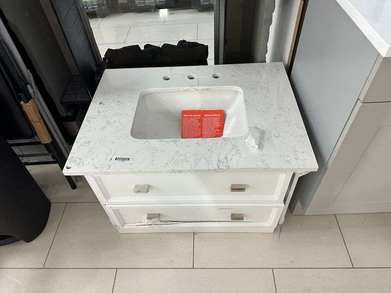 Bathroom Vanity Sink* Damaged Prime Time Auctions, Inc.
