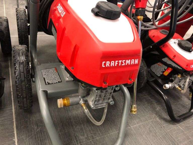 Craftsman Pressure Washer 2400 PSI Prime Time Auctions, Inc.