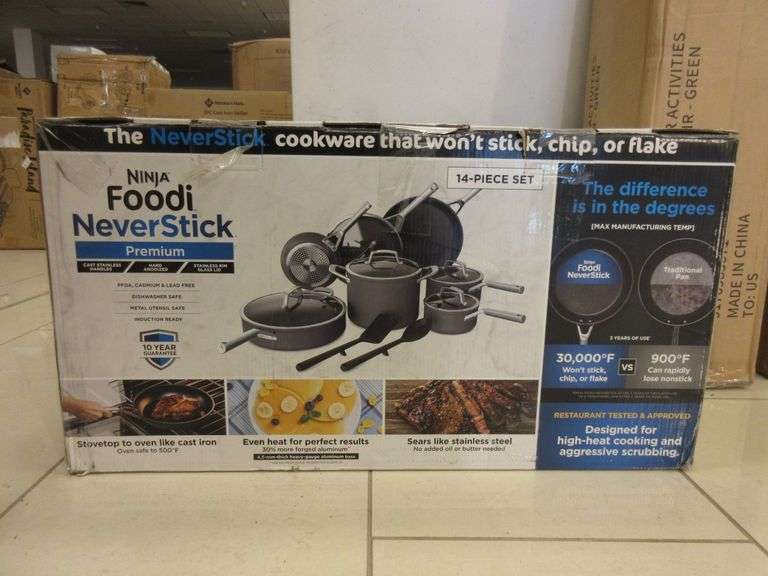 Ninja Foodi Neverstick Pots and Pans Prime Time Auctions, Inc.