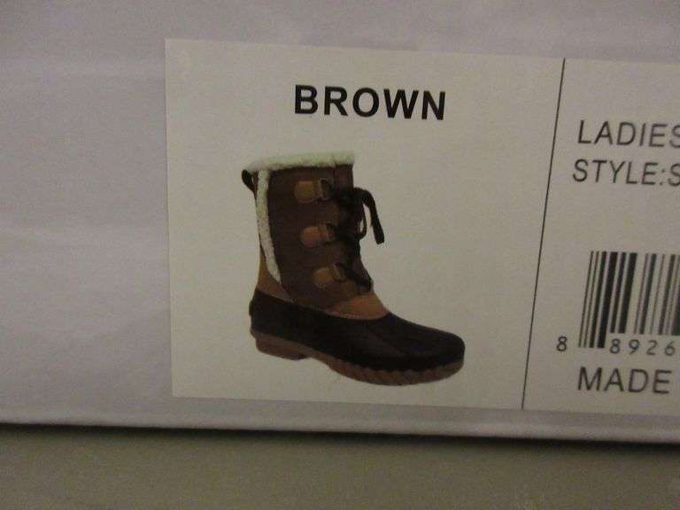 Women's Size 10 Eddie Bauer Duck Boot Prime Time Auctions, Inc.