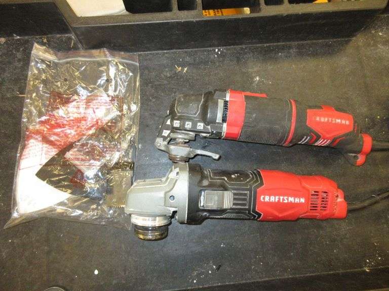 Craftsman Corded Grinders, Hand Planer Kit Prime Time Auctions, Inc.