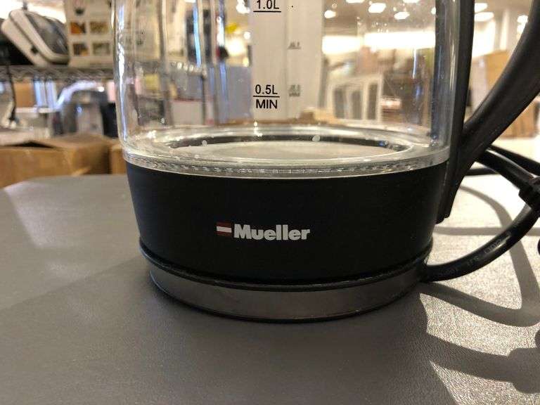 Chefman 5.3 L Electric Hot Water Pot, Ratro Milk Frother, Mixpresso