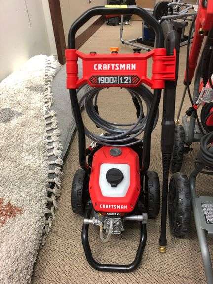 Craftsman 1900 PSI Pressure Washer - Prime Time Auctions, Inc.