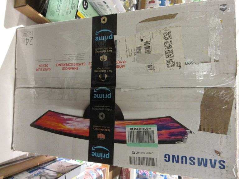 Samsung Curved Monitor Prime Time Auctions, Inc.