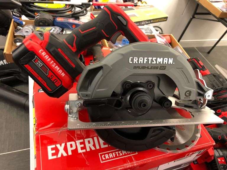 Craftsman Brushless V20 Circular Saw Includes Battery Prime Time