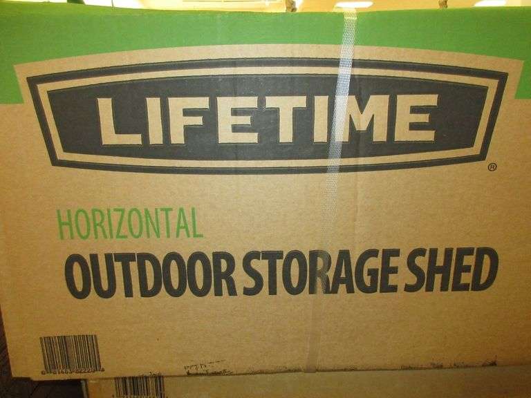 Lifetime Outdoor Storage Shed Prime Time Auctions, Inc.