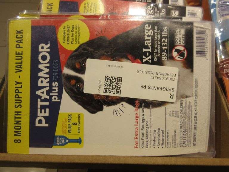 PetArmor Plus XL - Prime Time Auctions, Inc.
