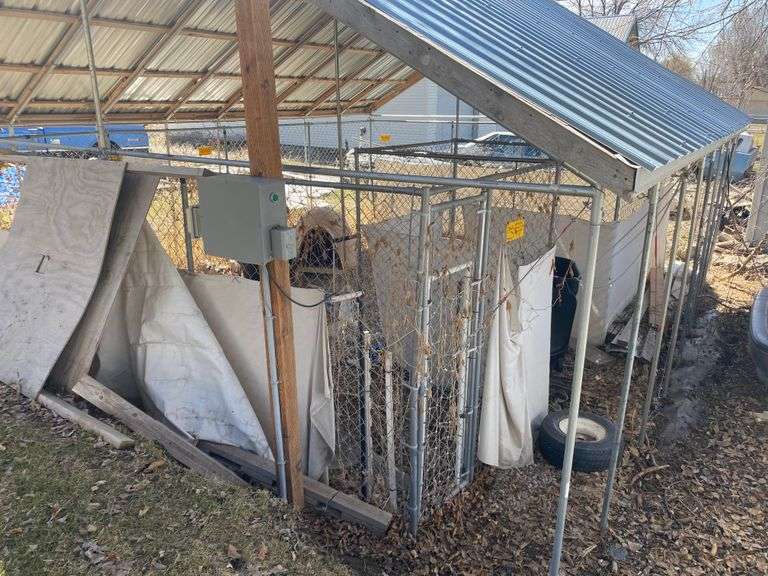 Dog Kennel Run Prime Time Auctions, Inc.