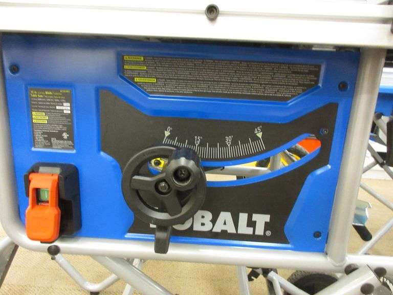 Kobalt Table Saw Prime Time Auctions, Inc.