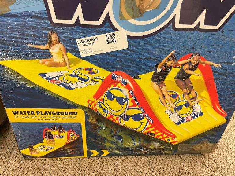 Wow Water Slide Island * Prime Time Auctions, Inc.