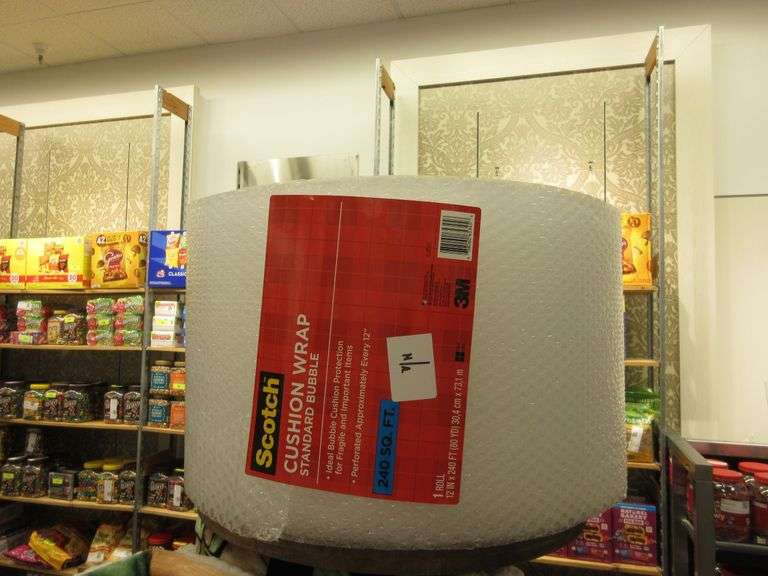Scotch Cushion Bubble Wrap Prime Time Auctions, Inc.