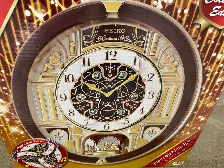 Seiko Melodies in Motion Clock* Prime Time Auctions, Inc.