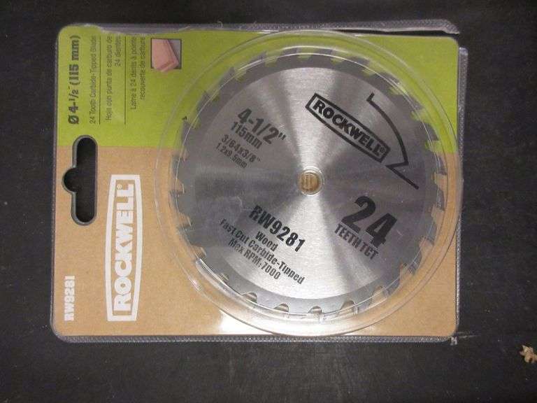 Rockwell Compact Circular Saw, Blade Prime Time Auctions, Inc.