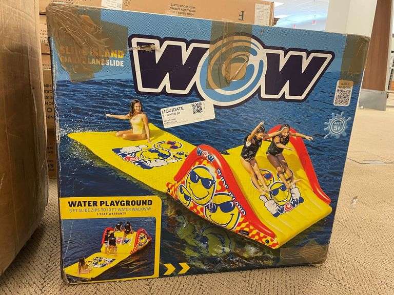 Wow Water Slide Island * Prime Time Auctions, Inc.