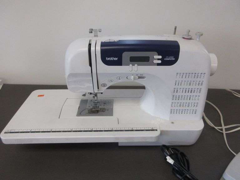 Brother CS6000 Computer Sewing Machine Prime Time Auctions, Inc.