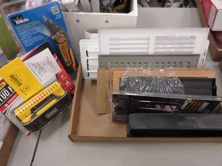 Stud Finder, Circuit Tester, Vent Covers Prime Time Auctions, Inc.