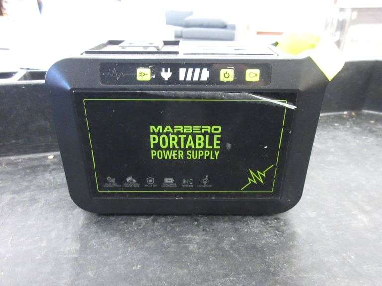 Marbero Portable Power Supply Prime Time Auctions Inc