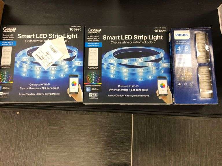 2) Smart LED Strip Light, Philips LED Micro Lights Prime Time