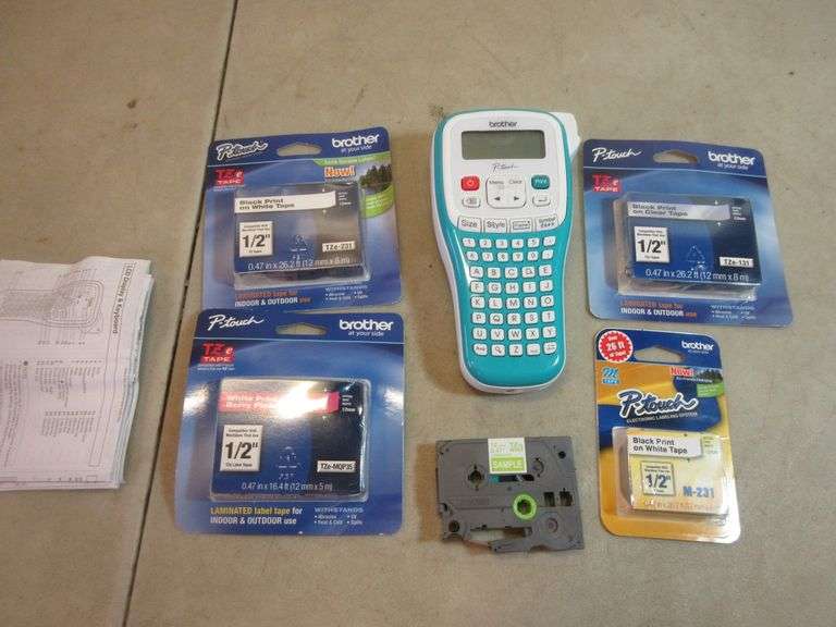 Brother PTouch Label Maker Prime Time Auctions, Inc.