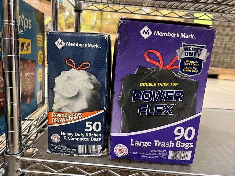 Member's Mark Heavy Duty Kitchen and Compactor Bags 50ct, Member's Mark