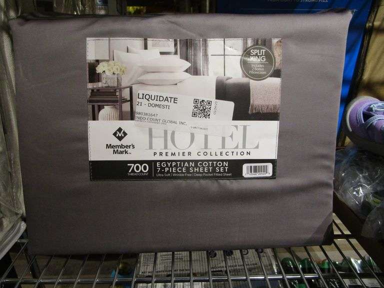 Member's Mark Sheet Set Split Queen Prime Time Auctions, Inc.