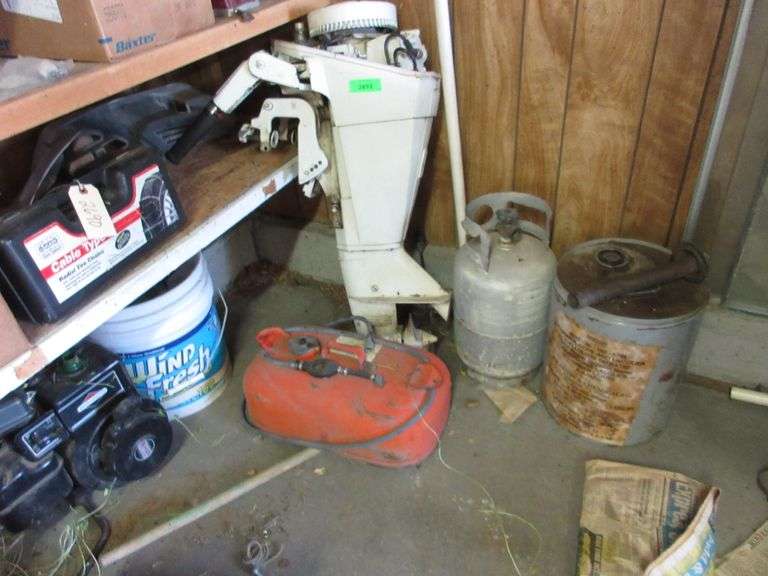 Boat Motor Part, Marine Gas Tank, Engine, Lacquer Thinner, Propane Tank