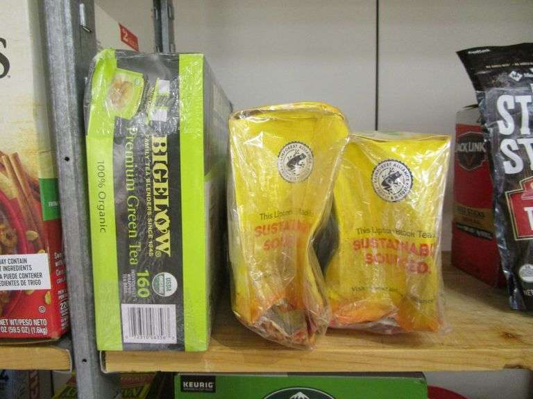 Bigelow Green Teas, 2) Lipton Black Tea Prime Time Auctions, Inc.