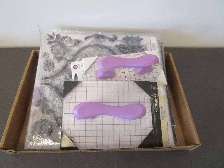 Stamp Blocks, Clear Stamps, Stencils Prime Time Auctions, Inc.