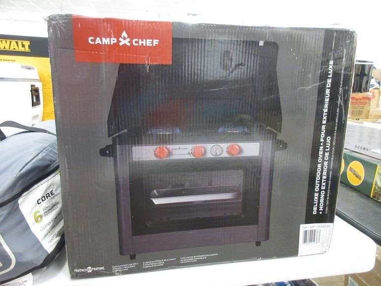 Camp Chef Deluxe Outdoor Oven Prime Time Auctions, Inc.