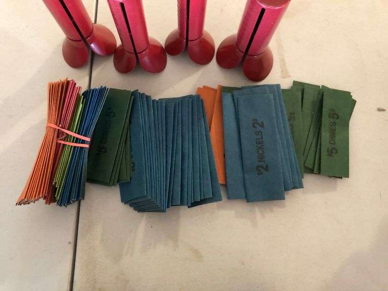 Coin Wrappers, Easy Wrap Coin Tubes Prime Time Auctions, Inc.