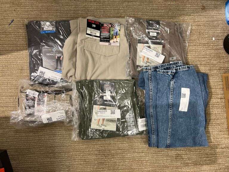 Member's Mark Denali Pant, Iron Co. Hybrid Cargo Short, 2) Weatherproof