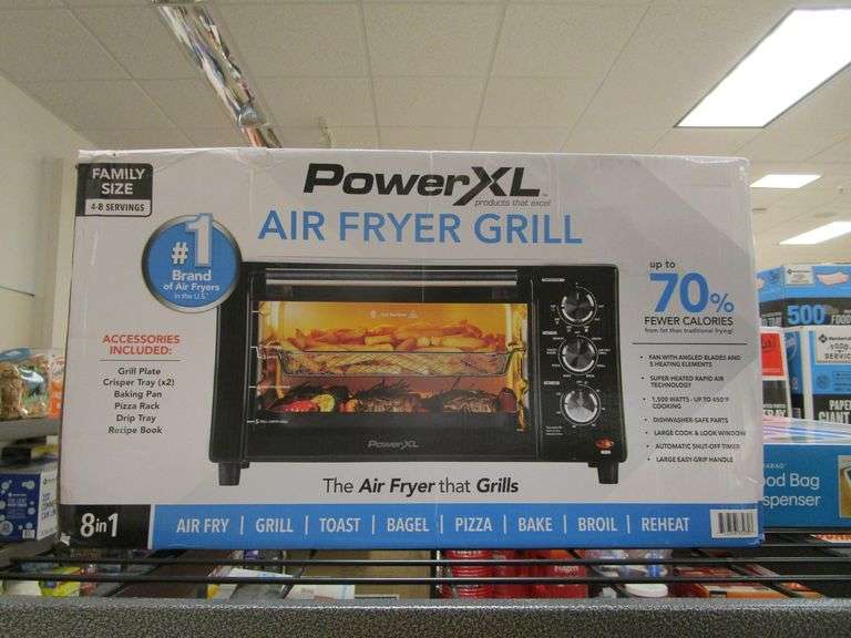 Power XL Air Fryer Grill Prime Time Auctions, Inc.