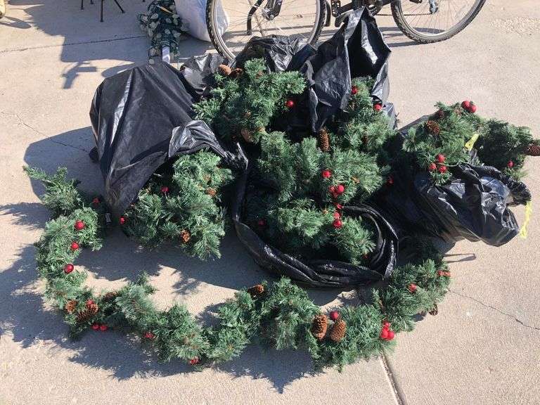 5) Bags of Christmas Garland Prime Time Auctions, Inc.