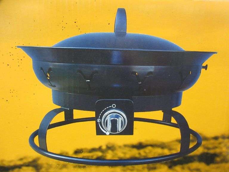 Yellowstone Gas Fire Bowl Prime Time Auctions, Inc.