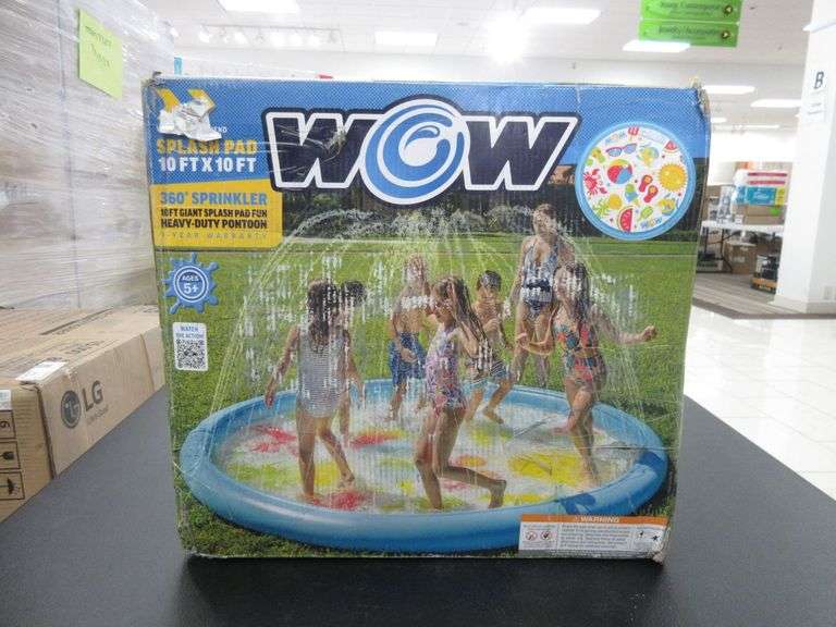10 ft Wow Splash Pad Prime Time Auctions, Inc.