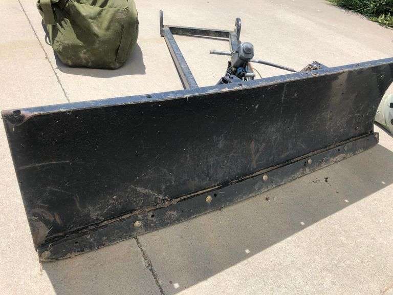 Snow Plow Attachment For Four Wheeler Prime Time Auctions, Inc.