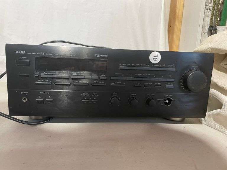 Yamaha Stereo Receiver Prime Time Auctions, Inc.