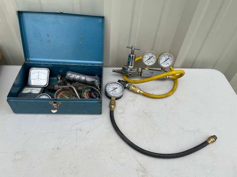Compression Tester, Fuel Pump Pressure Gauge, Engine Vacuum Fuel Pump