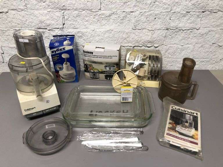 Cuisinart Food Processor with Attachments, Instapot Rack, Food Chopper