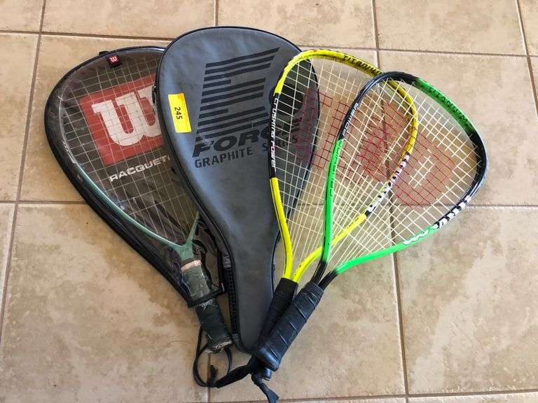 4) Tennis Racquets Prime Time Auctions, Inc.