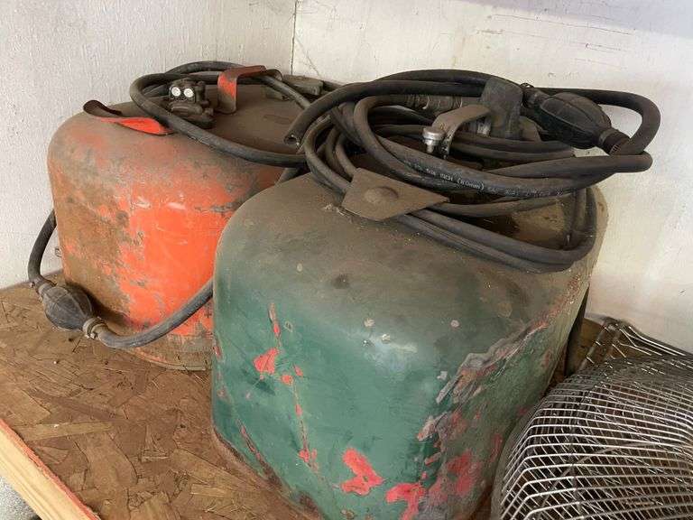 2) Outboard Motor Gas Cans Prime Time Auctions, Inc.