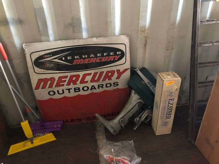 Mercury Boat Motor, E.Z.Steer Auxiliary Outboard Steering System